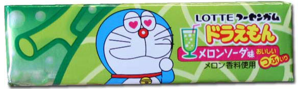 Doraemon Gum - Melon Soda Flavor